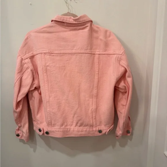 Goodnight Macaroon | Pink Denim Jacket - Picture 3 of 4